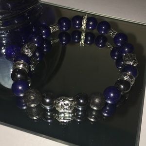 Men Healing Stone Bracelet